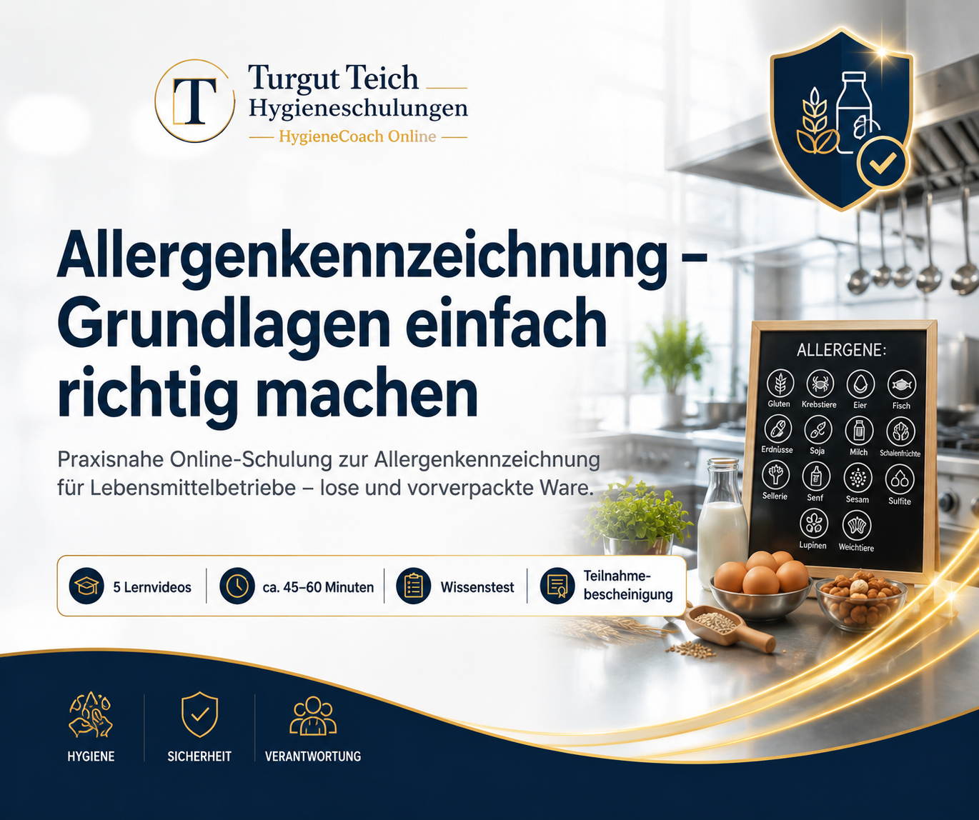 Allergenkennzeichnung – Grundlagen einfach richtig machen