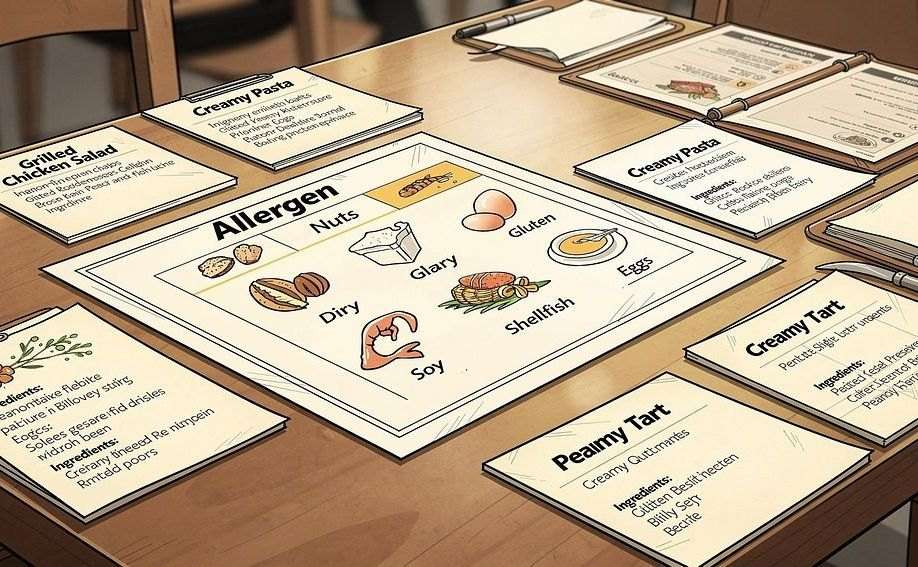Allergenkennzeichnung und sicherer Umgang mit Allergenen